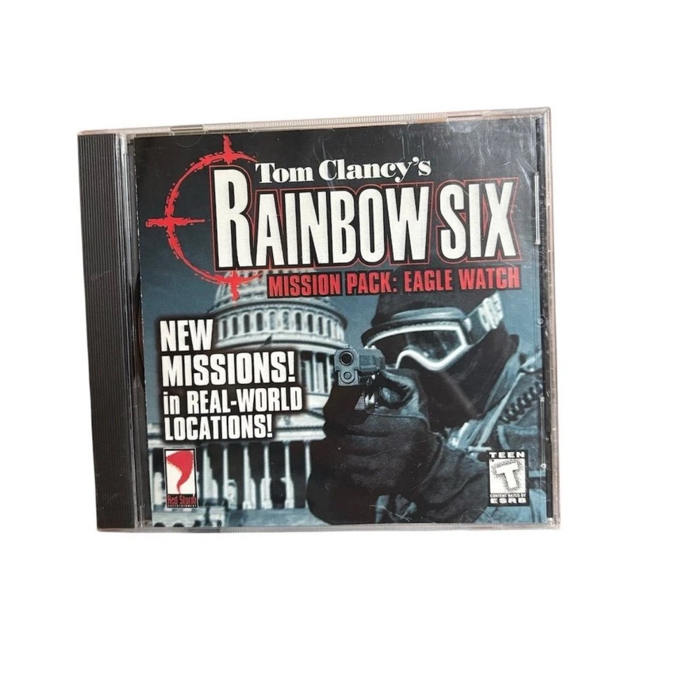 1998 Tom Clancy’s Rainbow Six PC Mission Pack: Eagle Watch PC Computer Game